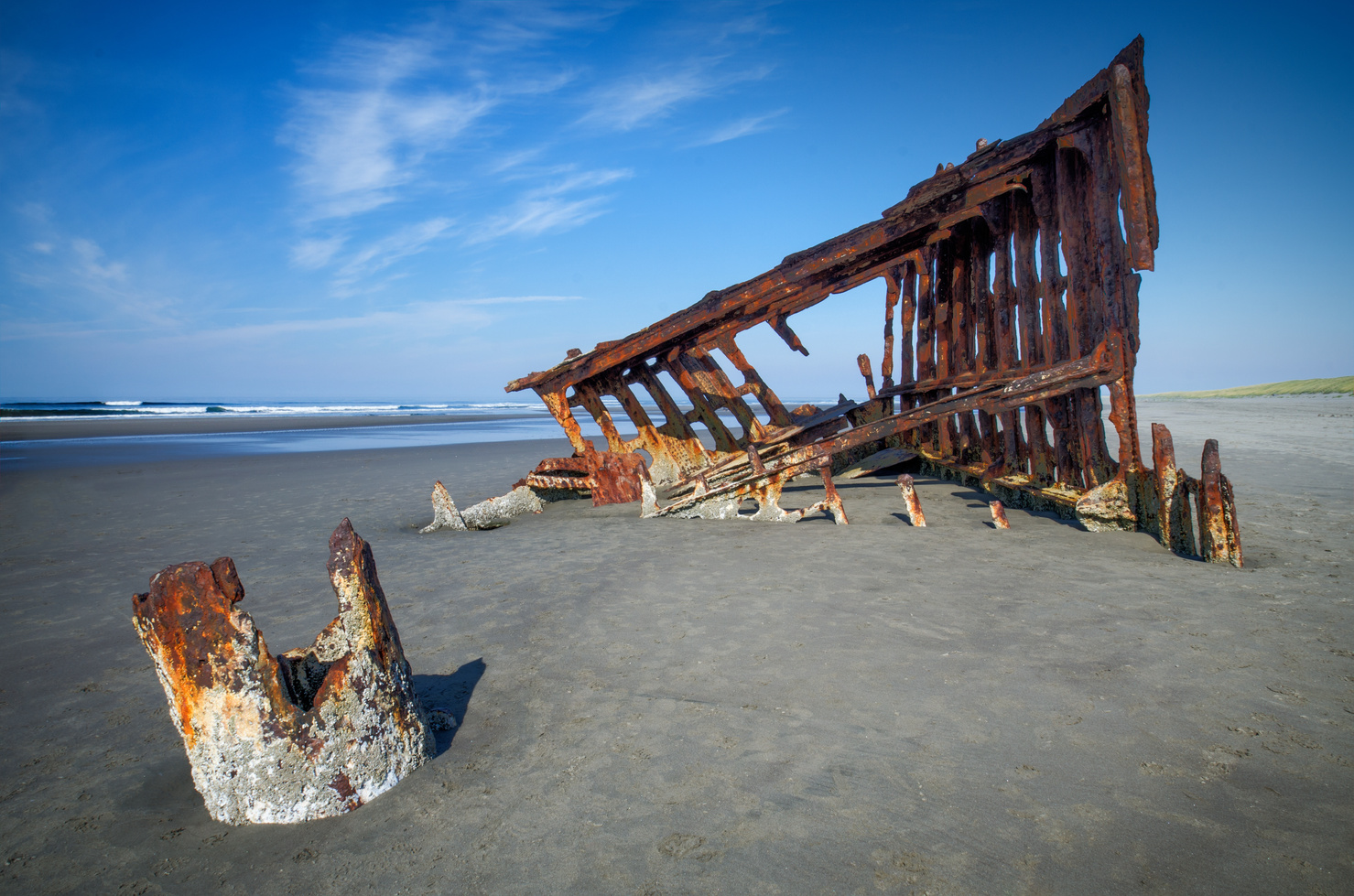 Shipwreck - The Peter Iredale - Fort Stevens - Warrenton, Oregon